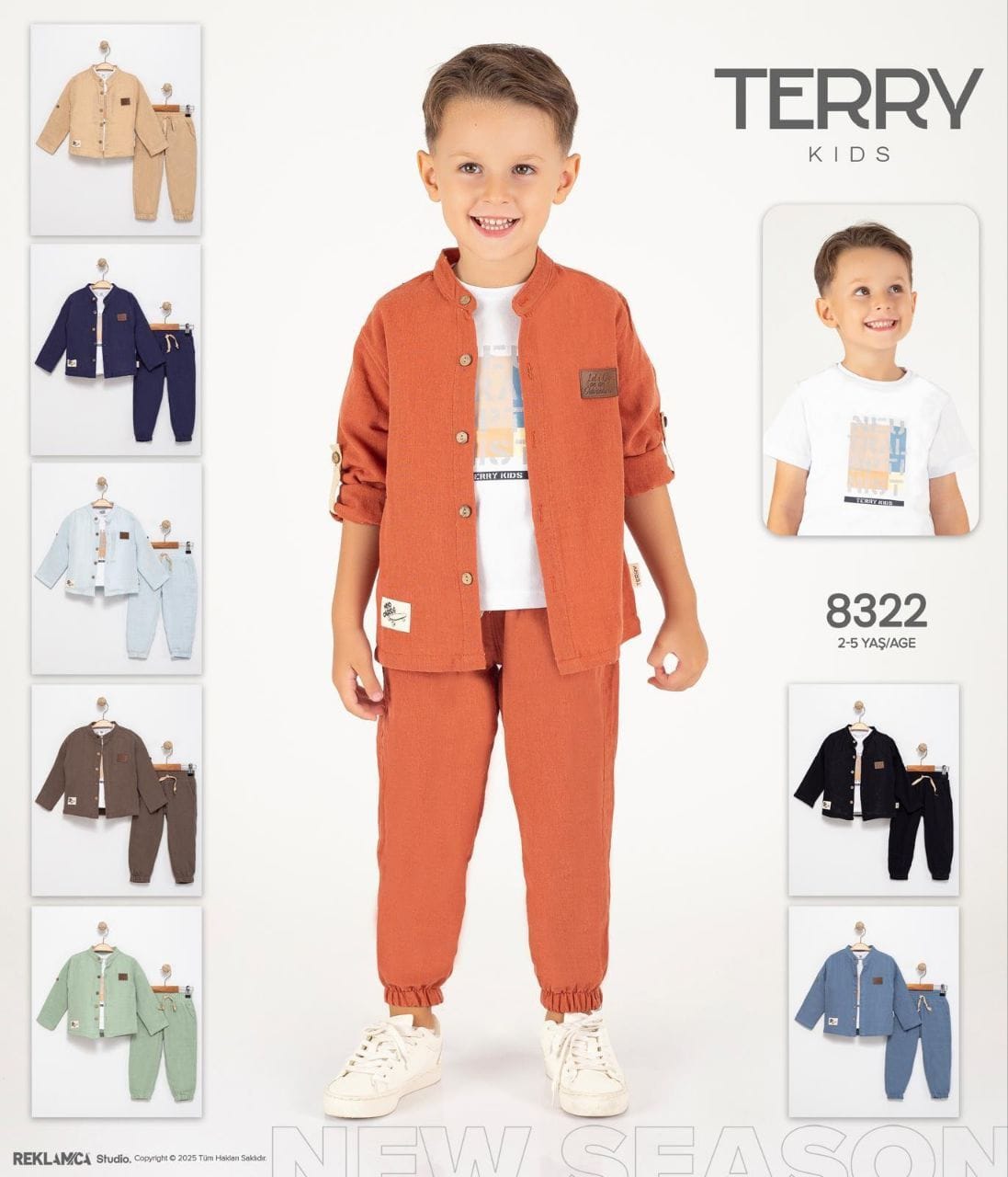Terry Kids ÜÇLÜ TAKIM